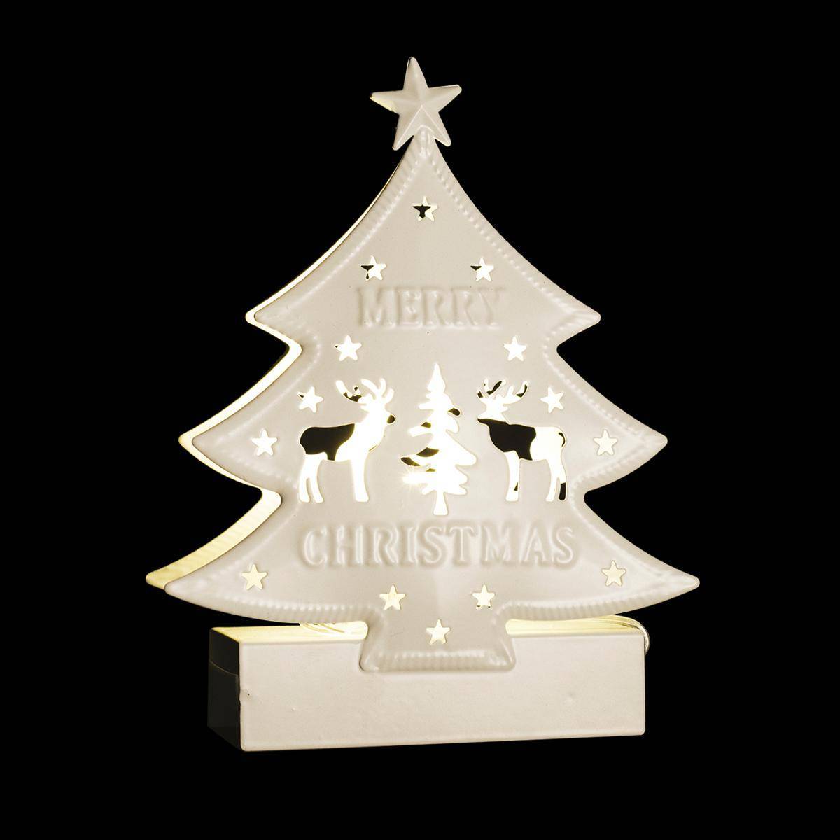 Feeric Christmas - Sapin lumineux 2 LED blanc chaud - Feeric Lights & Christmas - Imagen 1