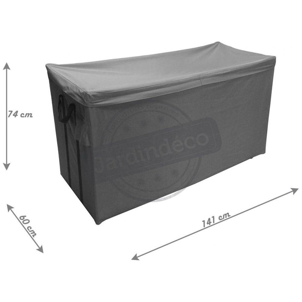 Proloisirs - Sac de rangemement pour coussin d'extérieur - Gris PROLOISIRS - Imagen 2