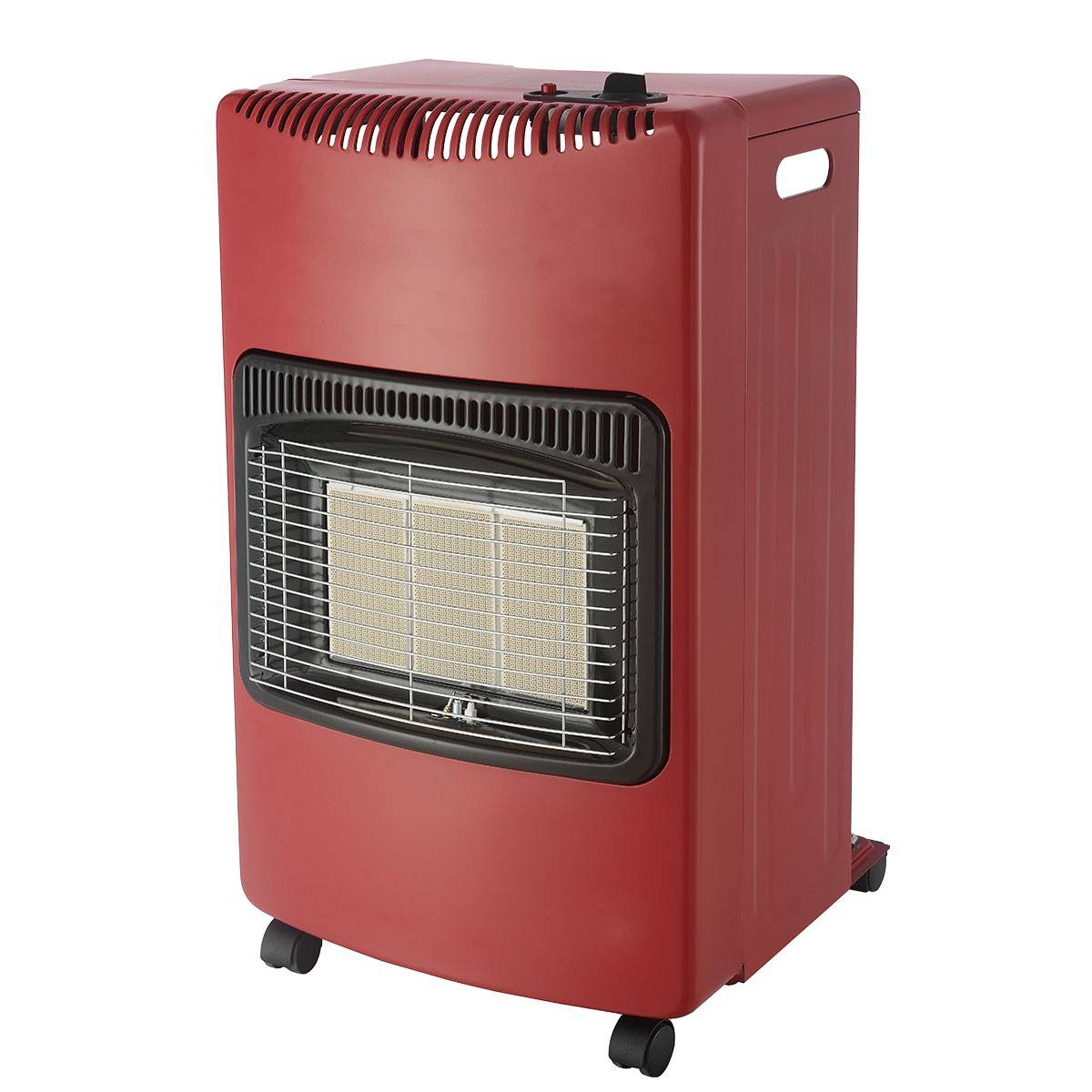 Intec - Poele à gaz pliable 4,2KW Rouge Tuyau gaz + détendeur butane Chauffage d'appoint Interieur Allumage Piezo INTEC - Imagen 10