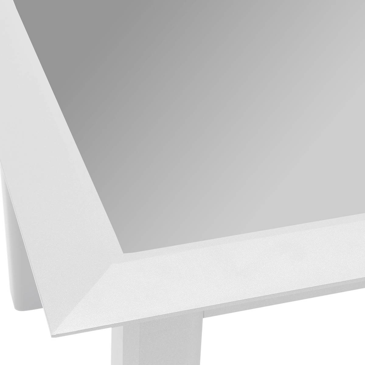 Hesperide - Table de jardin extensible "Allure" gris & blanc 10 places en aluminium traité époxy Hespéride - Imagen 2
