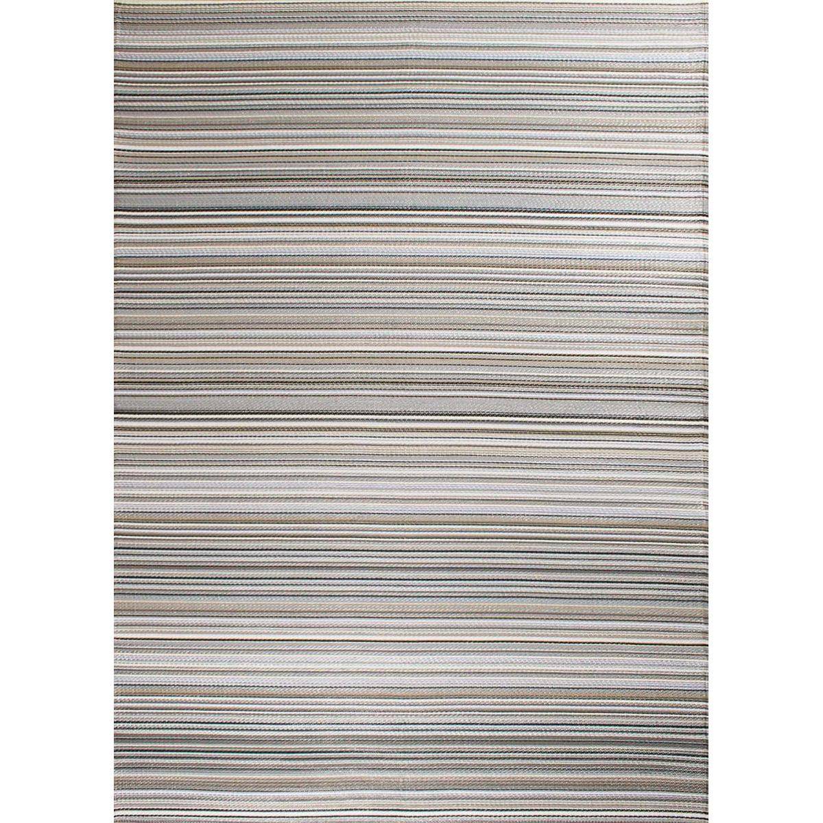 Jardindeco - Tapis extérieur en polypropylène Spargi 1746 gris 180 x 280 cm - Imagen 1