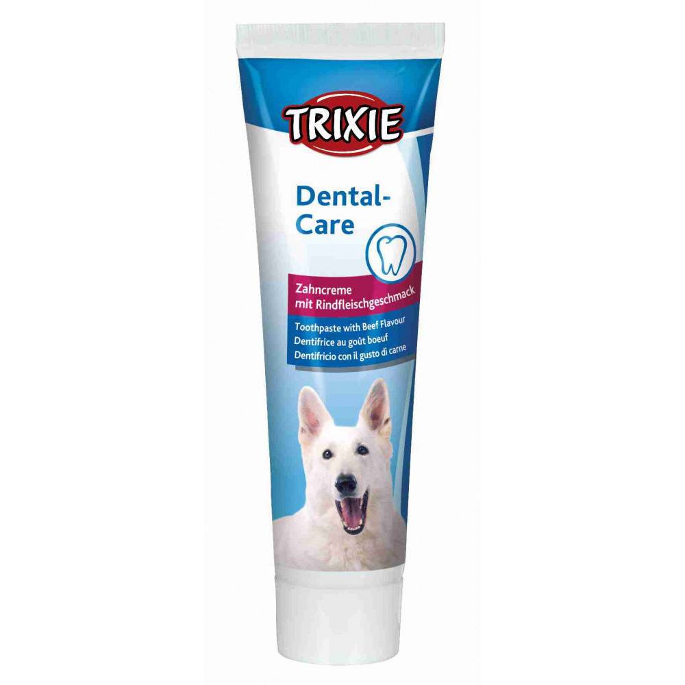 Trixie - Trixie - Dentifrice au goût bœuf 100g pour chien