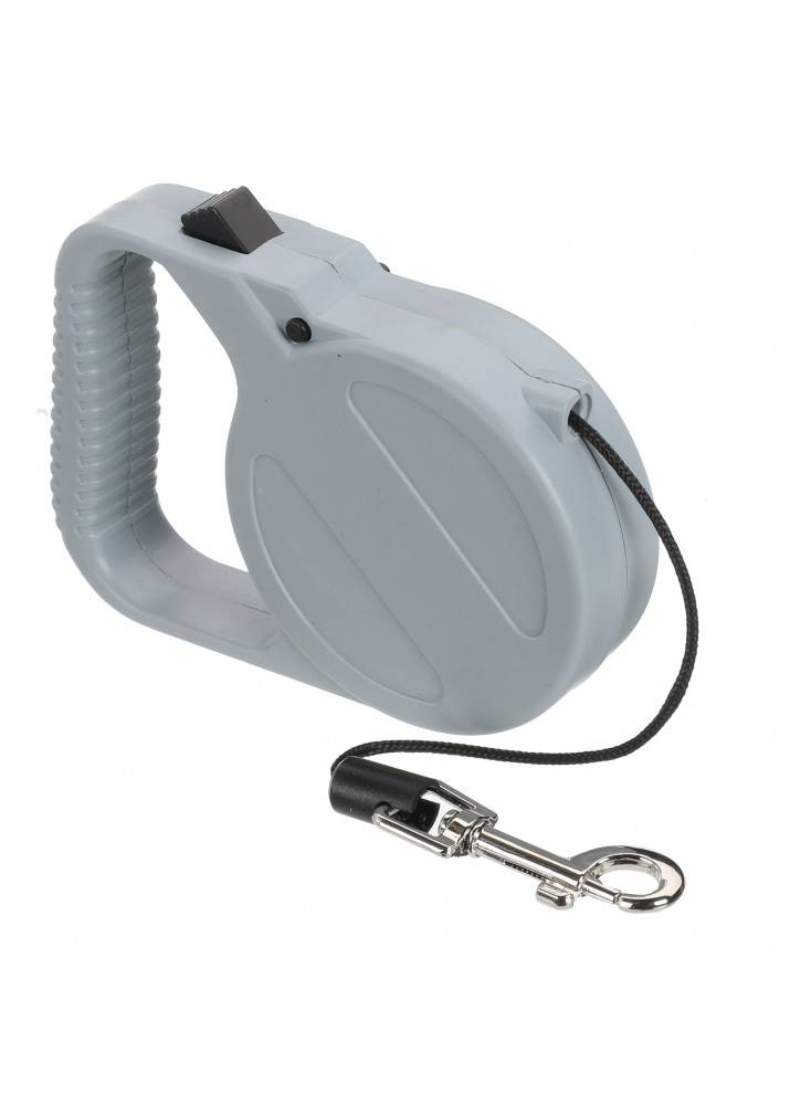Laisse extensible / blister GRIS taille 3000x1CM - Mon Ami Luki - Image 2