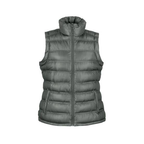 Bodywarmer matelassé protège-menton FEMME Result ICE BIRD PADDED Gris M - Image 1