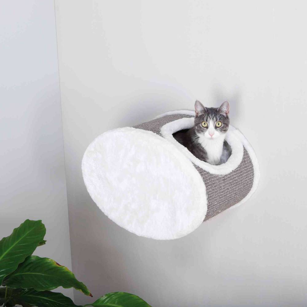 Abri douillet 42 × 29 × 28 cm à fixer au mur, pour chat - Imagen 4
