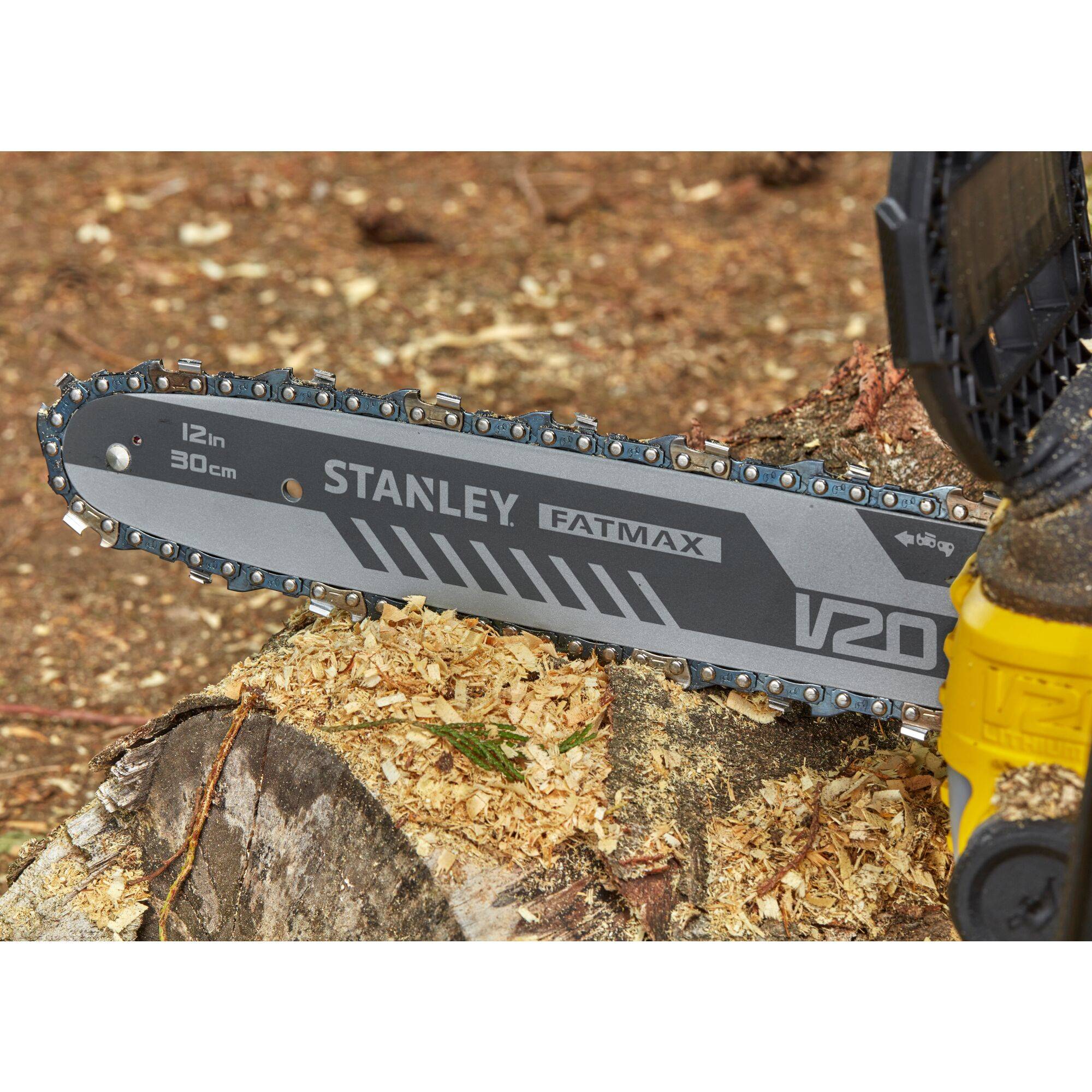 stanley - Tronçonneuse 30 cm 18V STANLEY FATMAX V20 SFMCCS630B-XJ Sans Batterie ni Chargeur - Image 3