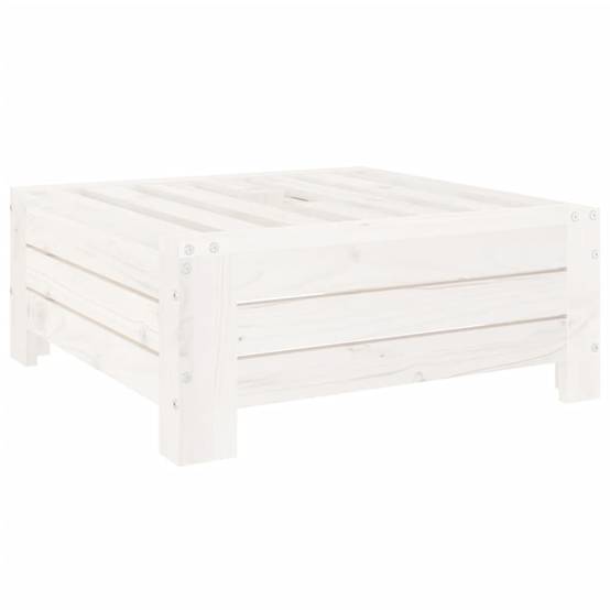 Vidaxl - Couvercle de base de parasol blanc bois massif de pin vidaXL 825332 - Image 2