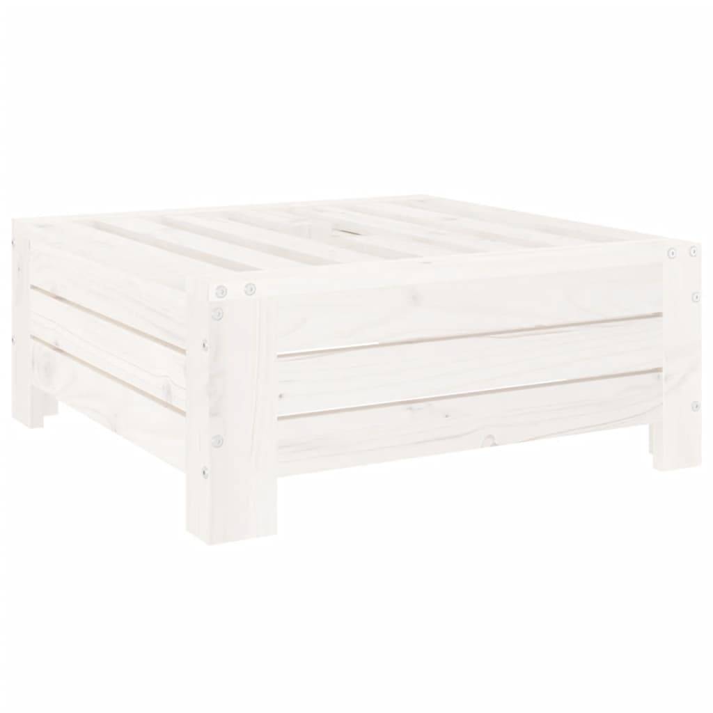 Vidaxl - Couvercle de base de parasol blanc bois massif de pin vidaXL 825332 - Image 2