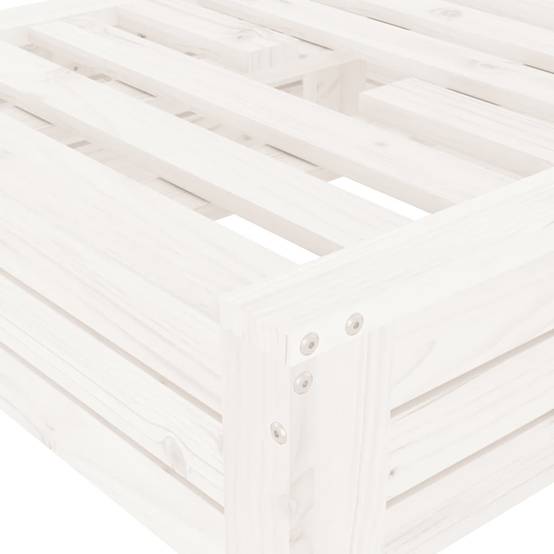 Vidaxl - Couvercle de base de parasol blanc bois massif de pin vidaXL 825332 - Image 7