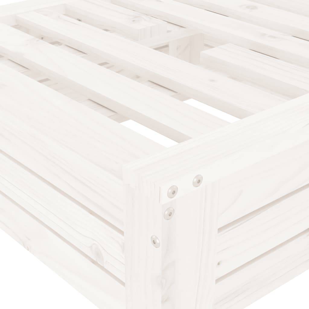Vidaxl - Couvercle de base de parasol blanc bois massif de pin vidaXL 825332 - Image 4