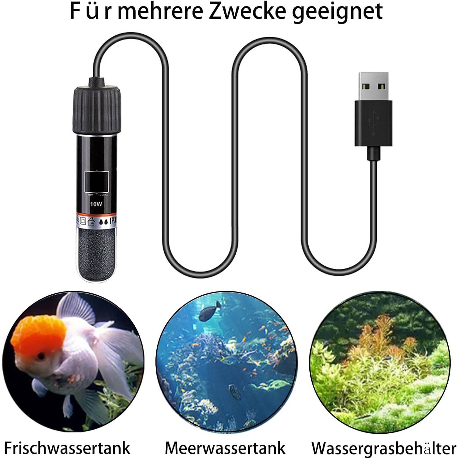 Chauffage d'Aquarium USB 10W - Thermostat Intégré DtopbuyAge - Image 5