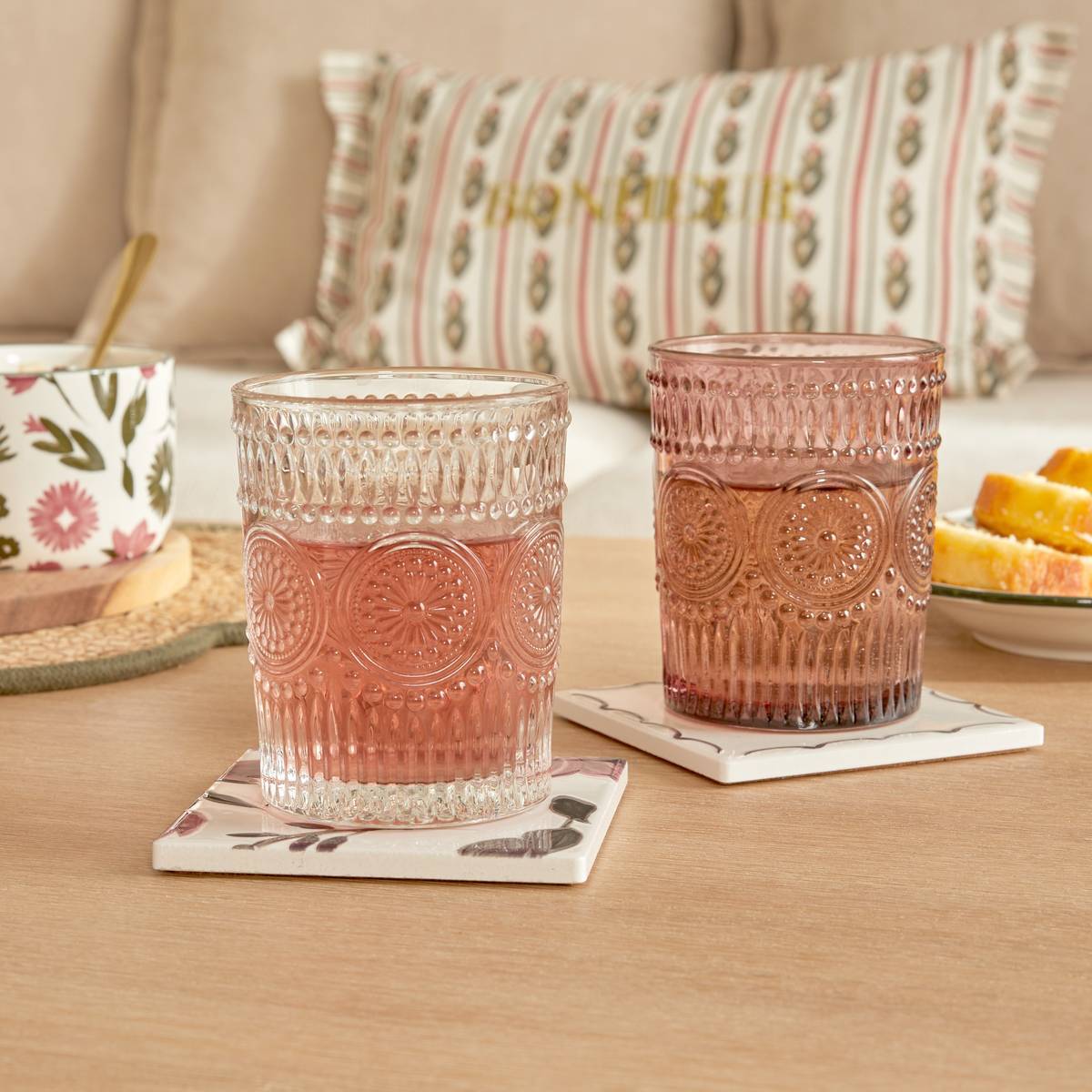 Atmosphera - Lot de 6 gobelets Ina 305ml transparent - Atmosphera Créateur d'intérieur - Image 1