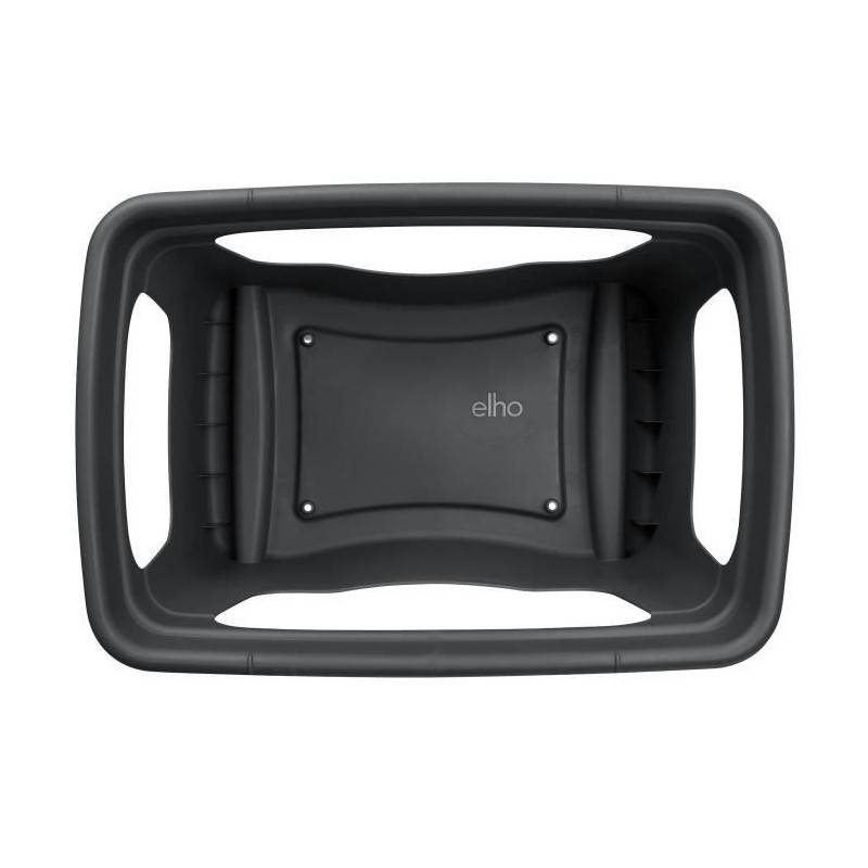 Elho - Elho - Pot De Fleurs -  Green Basics Stack + Grow Large - Living Noir - Exterieur - L 35.1 X W 50.9 X H 35.7 Cm - Imagen 4