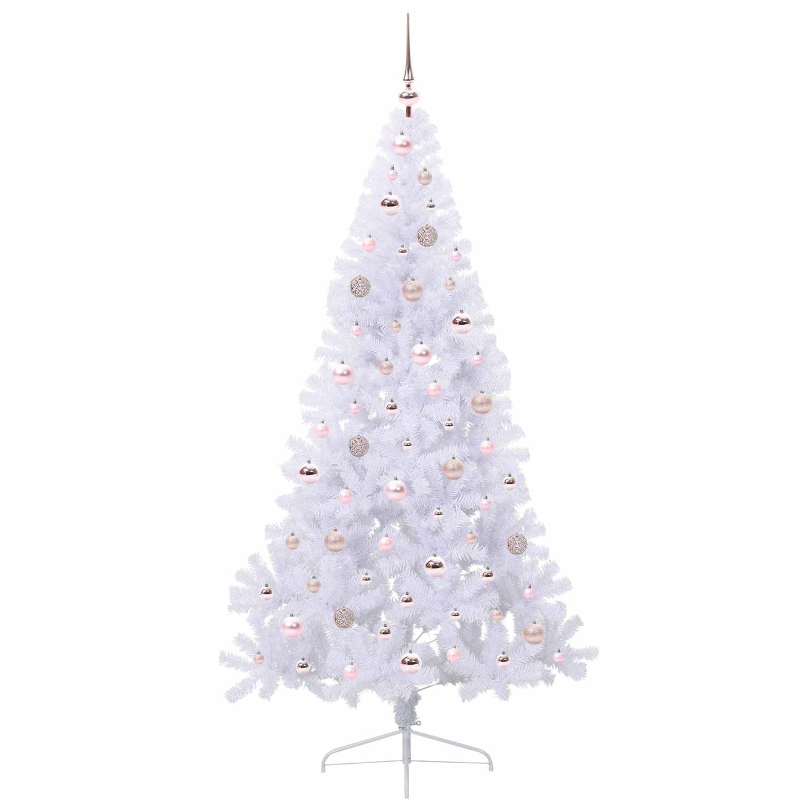 Vidaxl - Sapin de Noël artificiel avec 300 LED Blanc 180 cm PVC et Acier vidaXL 3426814 - Image 5