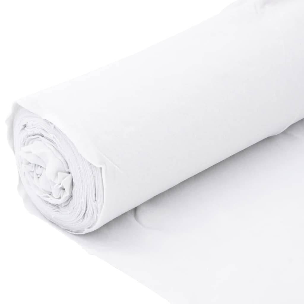 Feutre Géotextile Épais Polyester Pro Jardin Drainage et Stabilisation Blanc 1x10m - ComfortXL Outdoor Living - Image 8