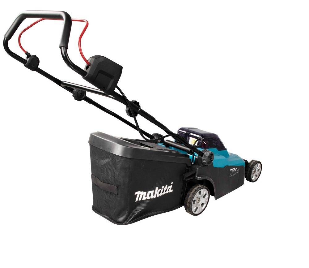 Tondeuse à gazon sans fil LTX 36V + 2 batteries 4,0 Ah + 1 Chargeur double rapide - 38 cm - 40 L - MAKITA - DLM382PM2 - Image 6