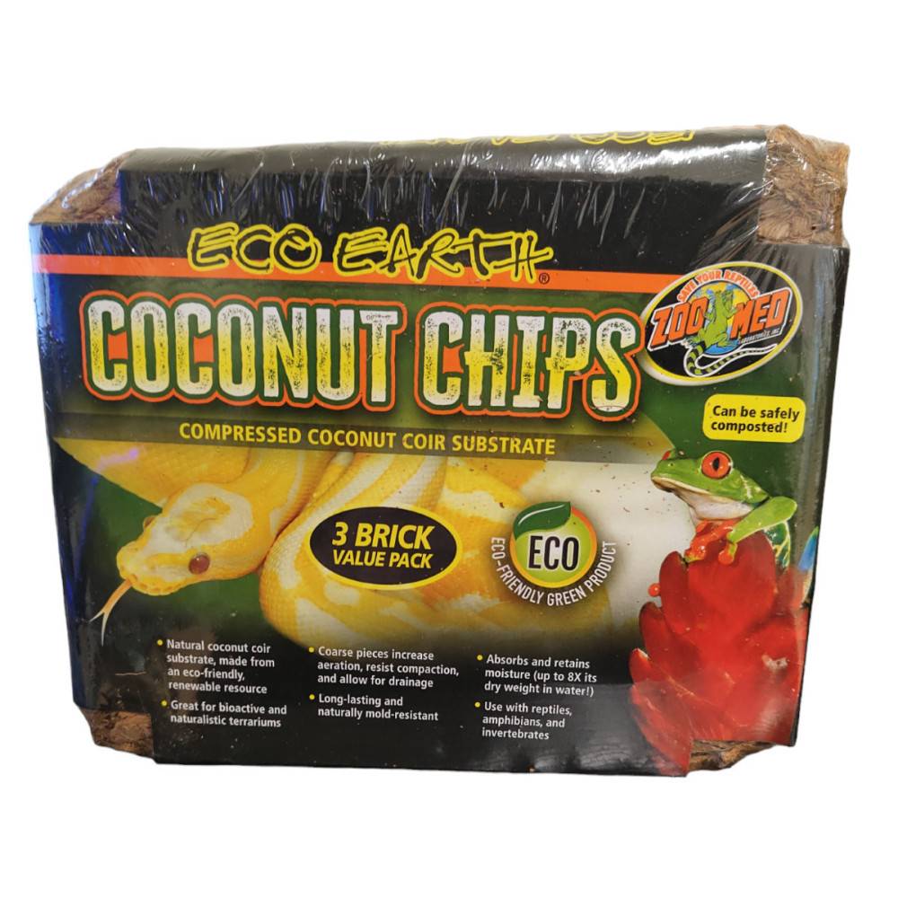 Zoomed - chips de noix de coco Eco Earth 1.5 kg - Imagen 1