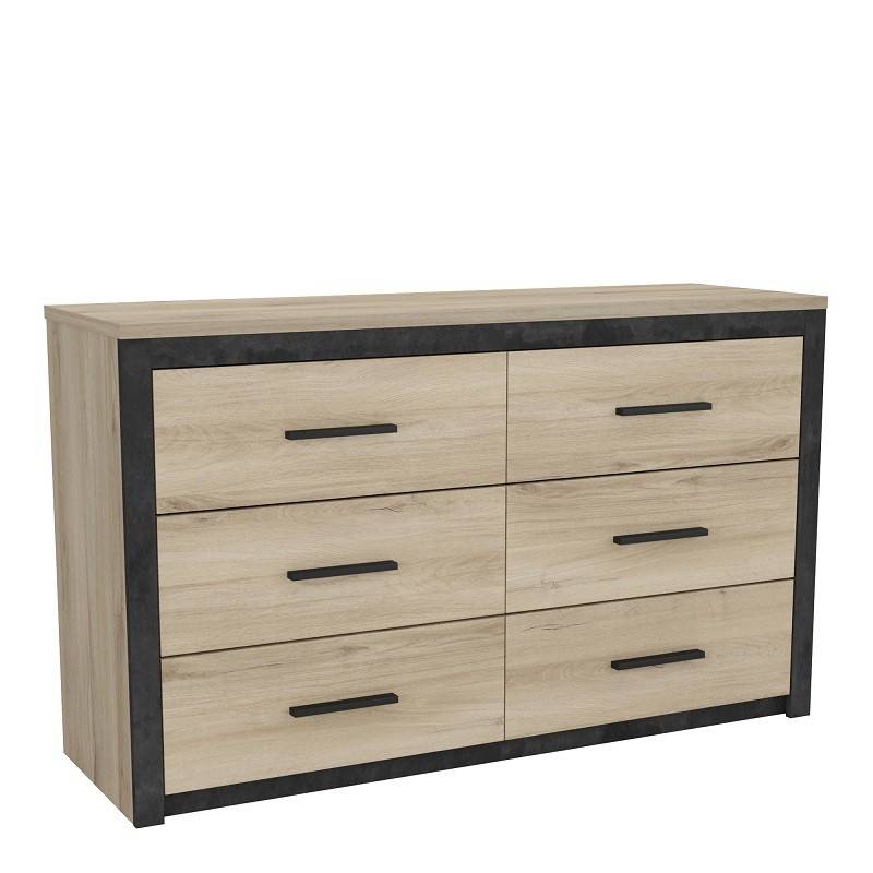 Commode Kansas 6 tiroirs - Image 1