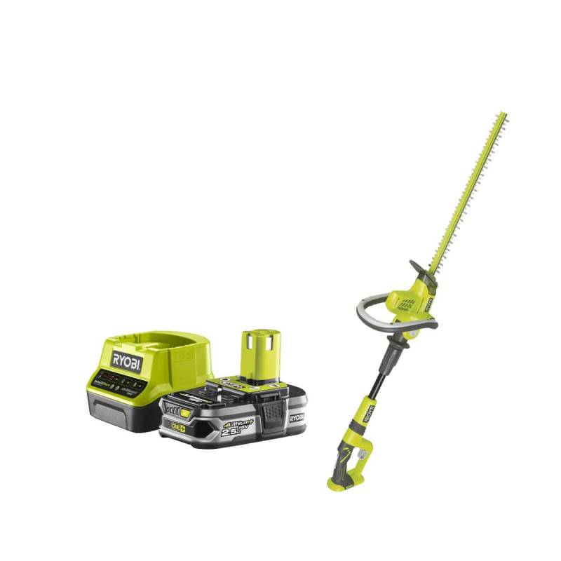Ryobi - Pack RYOBI Taille-haies sur bras articulé 18V One+ OHT1850X - 1 Batterie 2.5Ah - 1 Chargeur rapide RC18120-125 - Image 1