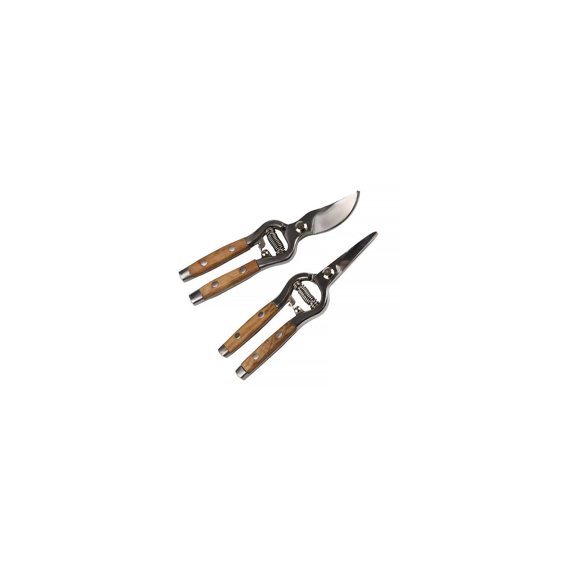 Lot de 2 épinettes de jardin - Suan - En métal - Avec loquet de sécurité - Imagen 1