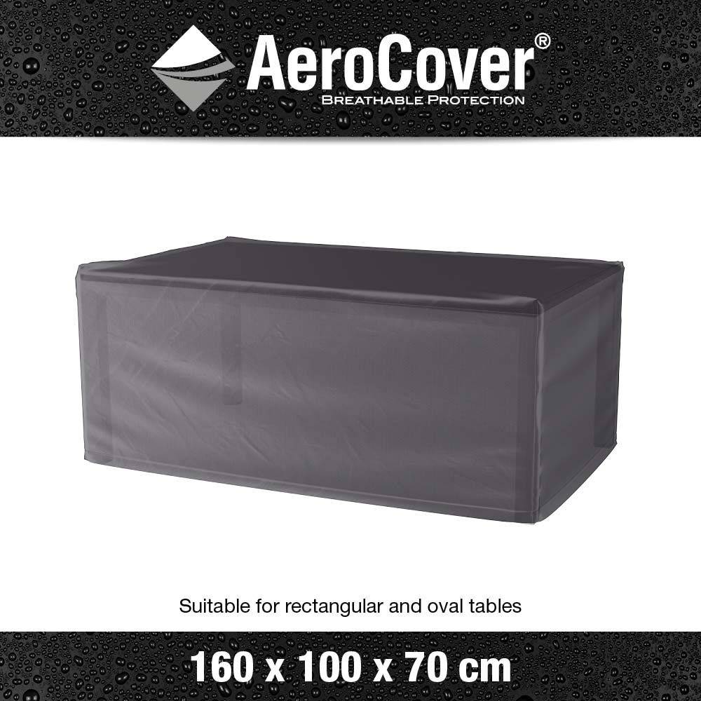 Housse de protection respirante pour table de jardin Pour table 160x100xH70 cm - Imagen 4