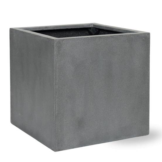 Pot Block Gris 30cm- La Green Touch - Image 1
