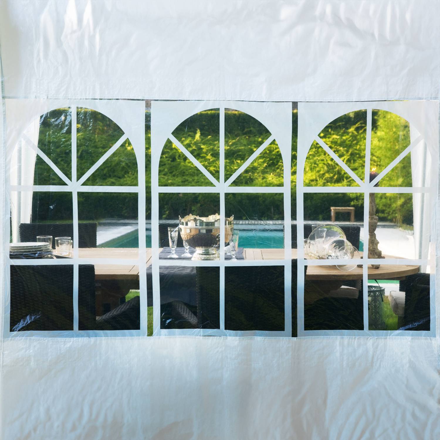 Happy Garden - Tente de réception 3 × 9m ALIZÉ - HAPPY GARDEN - Imagen 3