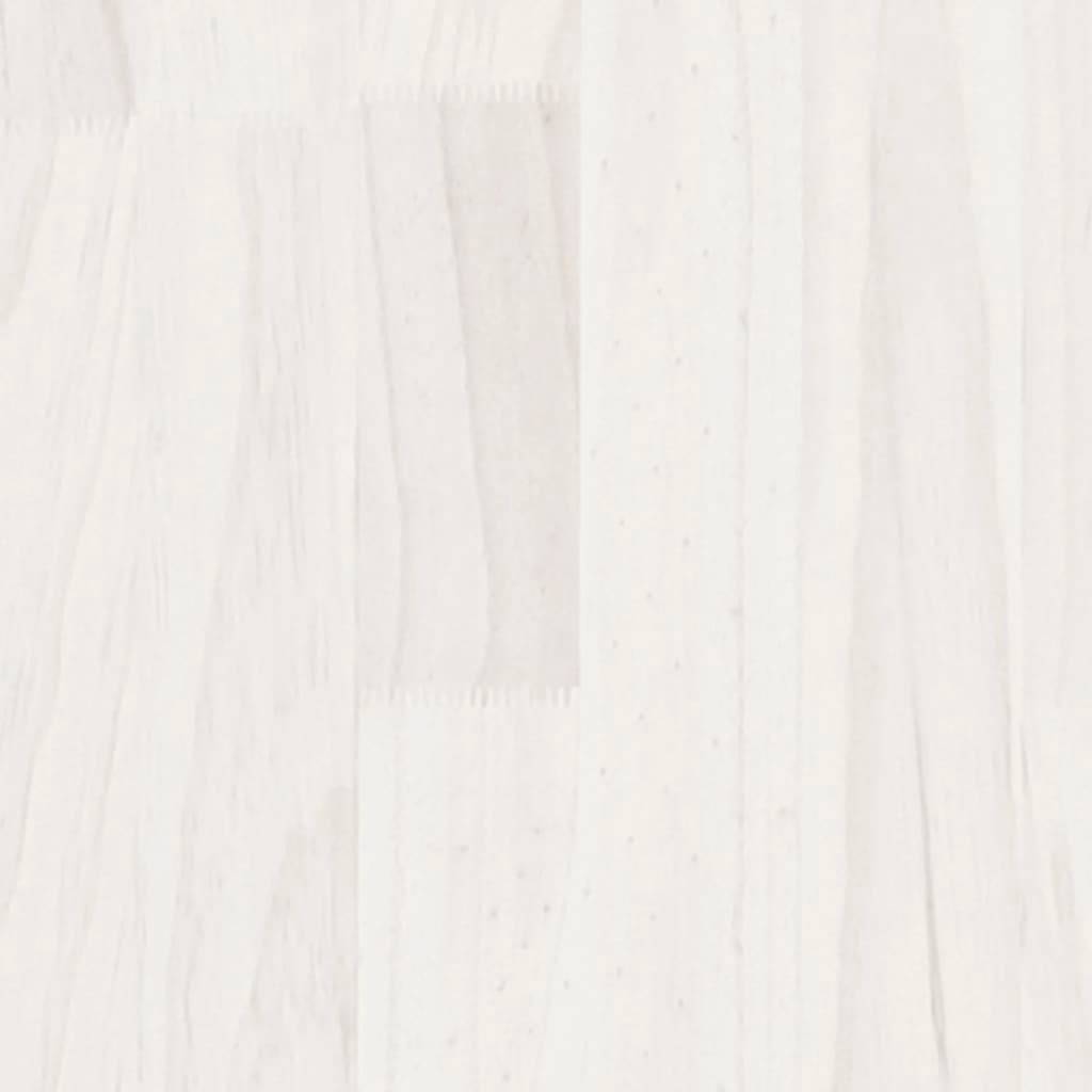 Maison Chic - Jardinière - Pot De Fleurs - Bac à Fleurs blanc 60x31x31 cm bois de pin massif - Imagen 6