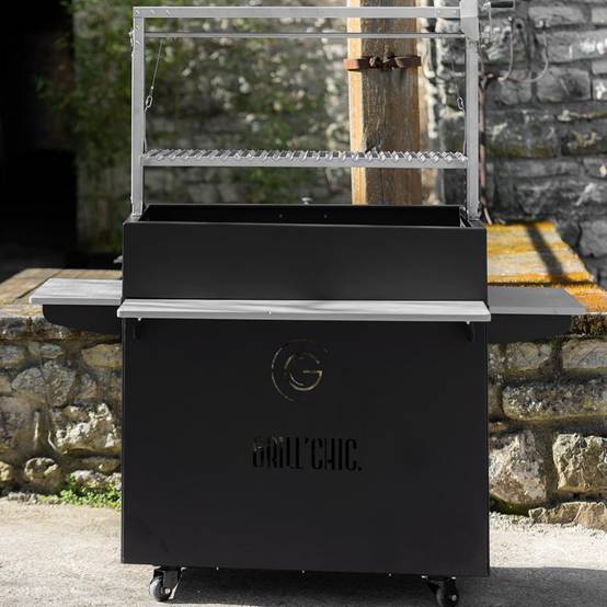 Barbecue Argentin Santa Maria Sur Meuble Mixte - GRILL CHIC - Image 5