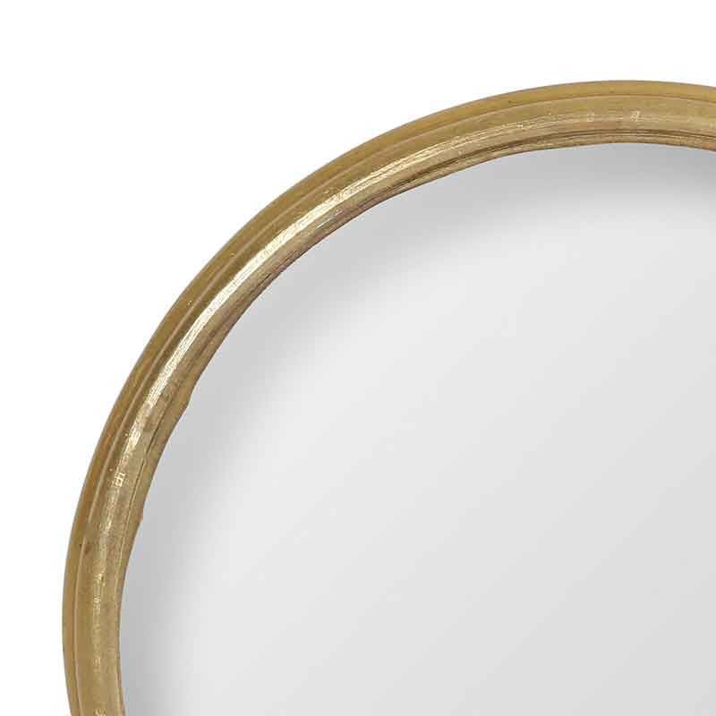 Miroir convexe Edman rond doré 15cm - Image 2