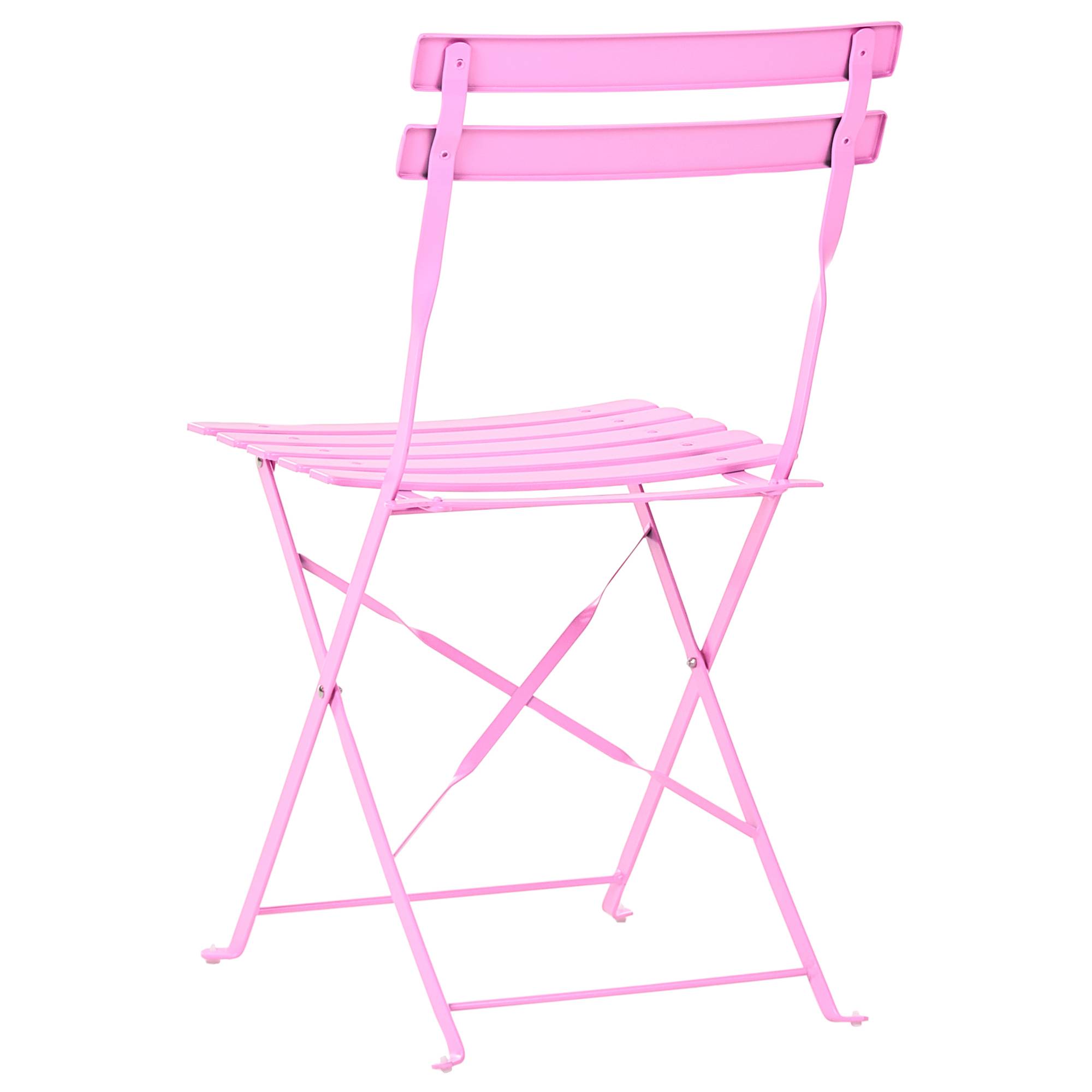 Beliani - Set de bistrot, 2 Personnes Acier Rose FIORI - Beliani - Imagen 7