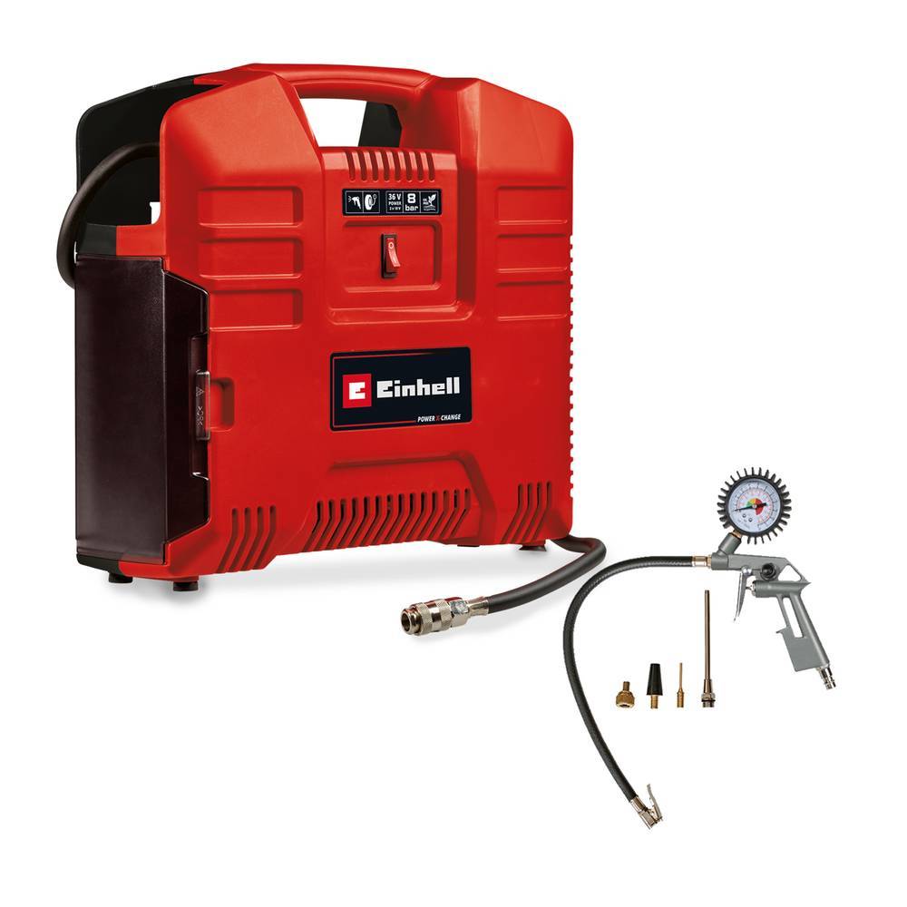 Einhell - Compresseur portatif sans fil TE-AC 36/8 Li OF Set  - sans batterie ni chargeur Einhell - Image 1