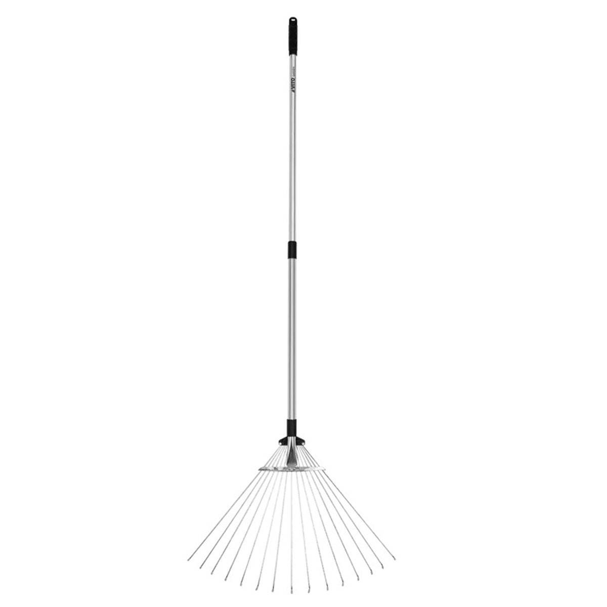 Balai à gazon aluminium 15 dents Manche télescopique 89.5 - 180 cm VITO - Imagen 1