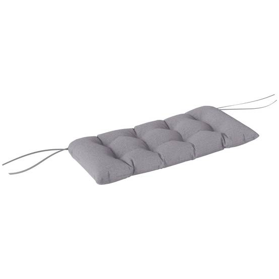 PANGIVO - Coussin de banc 105 x 46 x 12,5 cm, polyester gris, résistant à l'eau - PANGIVO - Image 8