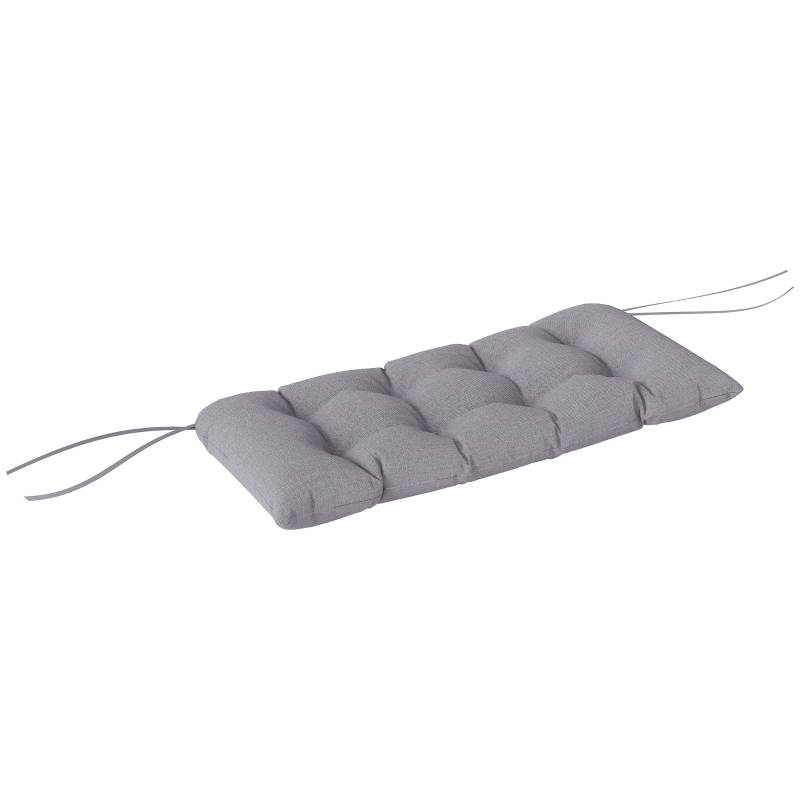 PANGIVO - Coussin de banc 105 x 46 x 12,5 cm, polyester gris, résistant à l'eau - PANGIVO - Image 8