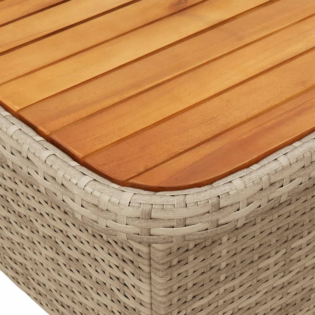 ComfortXL - Salon de Jardin 4 Personnes Convertible : Table Basse à Table Haute, Sièges Relax Inclinables Beiges – ComfortXL Outdoor Living - Image 7