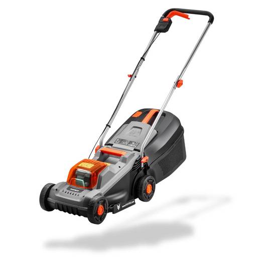 FUXTEC - Tondeuse à gazon sans fil 20V sans batterie ni chargeur, 30 L, 30 cm, silencieuse/légère FUXTEC FX-E1RM20ECO - Image 2