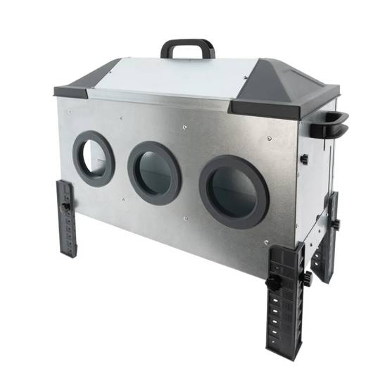 Olba - Mangeoire Robust® pour volailles - 18kg - Acier galvanisé avec couvercle anti-pluie Olba - Image 3