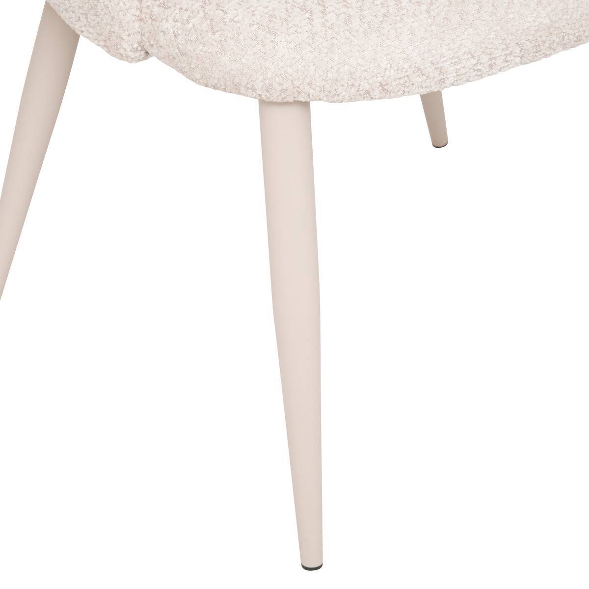 Atmosphera - Fauteuil "Celeste" beige L60xp54xH80cm - Atmosphera Créateur d'intérieur - Image 2