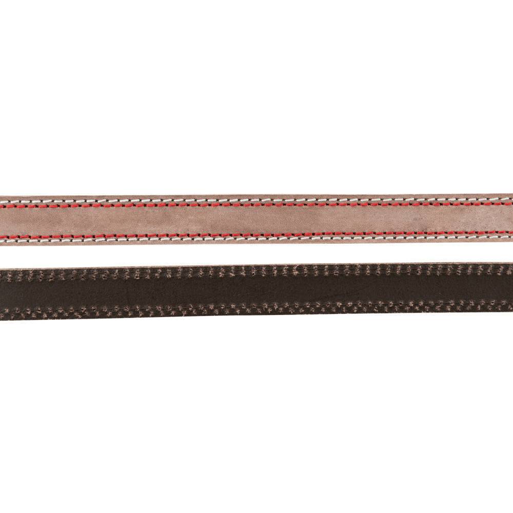 Trixie - Trixie - Laisse 15 mm x  2 M en cuir réglable. marron  pour chien - Image 6