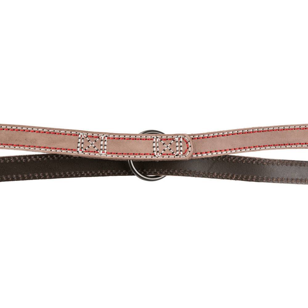 Trixie - Trixie - Laisse 15 mm x  2 M en cuir réglable. marron  pour chien - Image 7