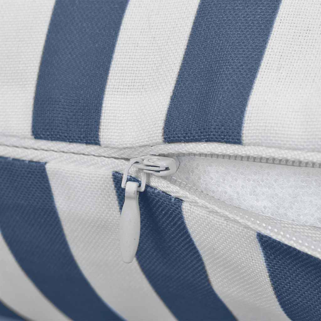 Coussin galette polyester bleu  45 x 45 cm  - Prolenta premium p340.9 - Image 4