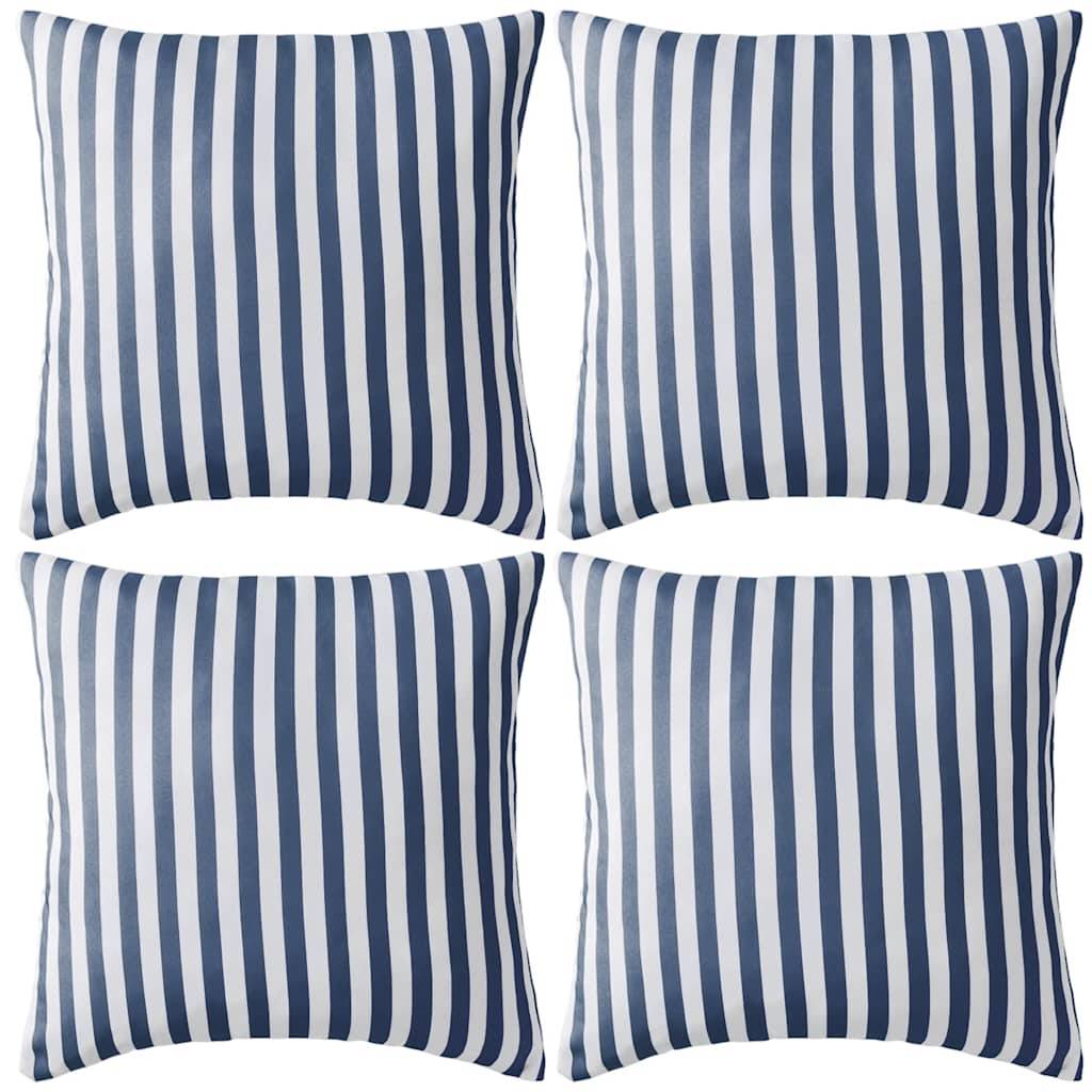 Coussin galette polyester bleu  45 x 45 cm  - Prolenta premium p340.9 - Image 2