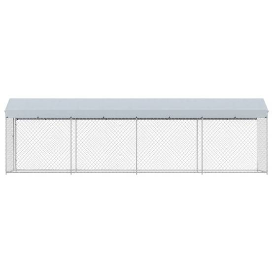 Vidaxl - Chenil extérieur avec toit pour chiens 760x190x225 cm vidaXL 145031 - Imagen 7