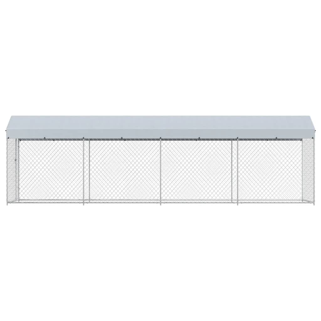 Vidaxl - Chenil extérieur avec toit pour chiens 760x190x225 cm vidaXL 145031 - Imagen 7