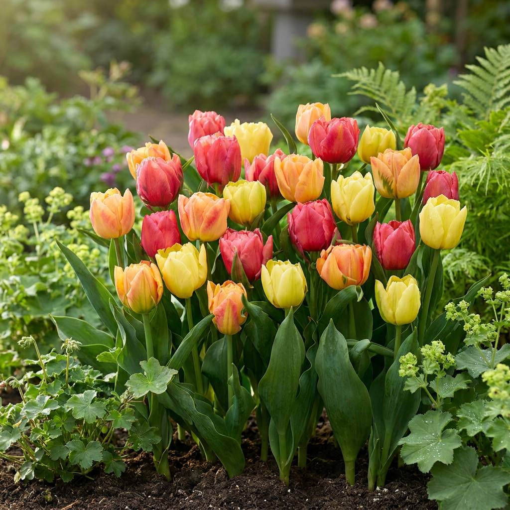La Green Touch - Tulipe en mélange Symbiosa - 24 bulbes - Image 2