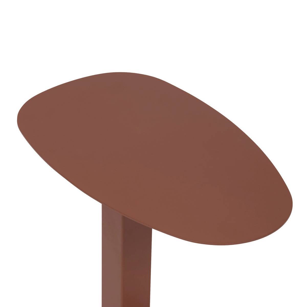 Hesperide - Table d'appoint de jardin Venuzia 50x30x50cm acajou Hespéride - Image 2