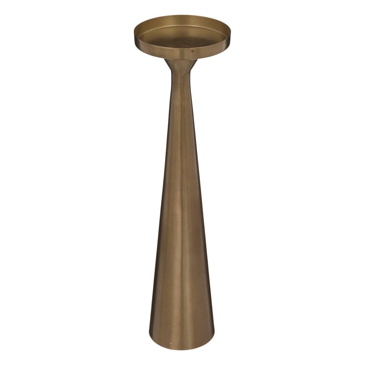 Bougeoir Chandelier en métal Doré H 41 cm - Imagen 1