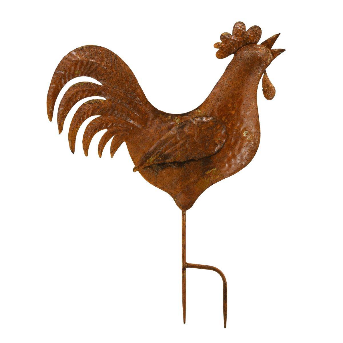 Aubry Gaspard - Coq en métal rouillé - Imagen 1