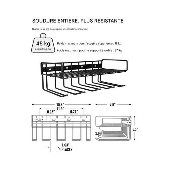 DtopbuyAge - Support de rangement pour outils électriques DtopbuyAge - Image 2